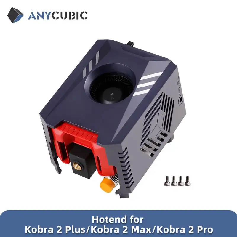 New! ANYCUBIC FDM 3D Printer Original Print Head Accessory for ANYCUBIC Kobra 2 Plus/Kobra 2 Max/Kobra 2 Pro