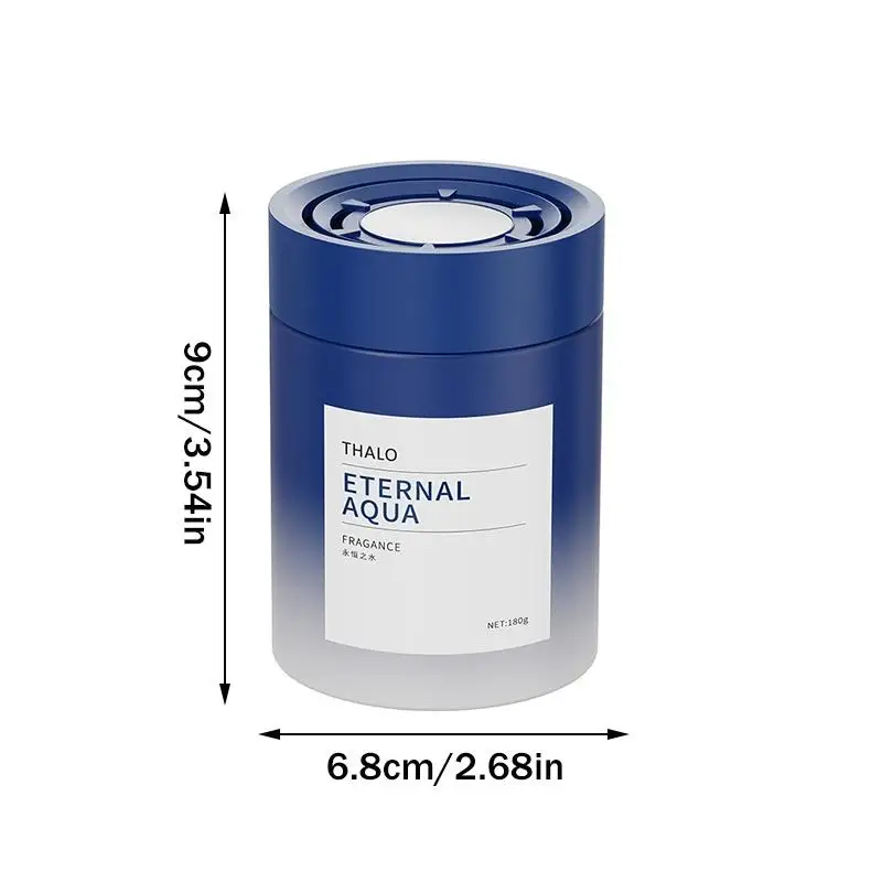 Gel Car Perfume Solid Air Freshener Odor Eliminator for Long Lasting Auto Interior Fragrance