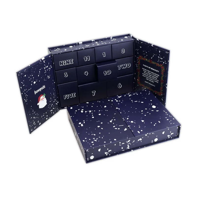 2025customized.House Countdown Advent Calendar box desk calendar