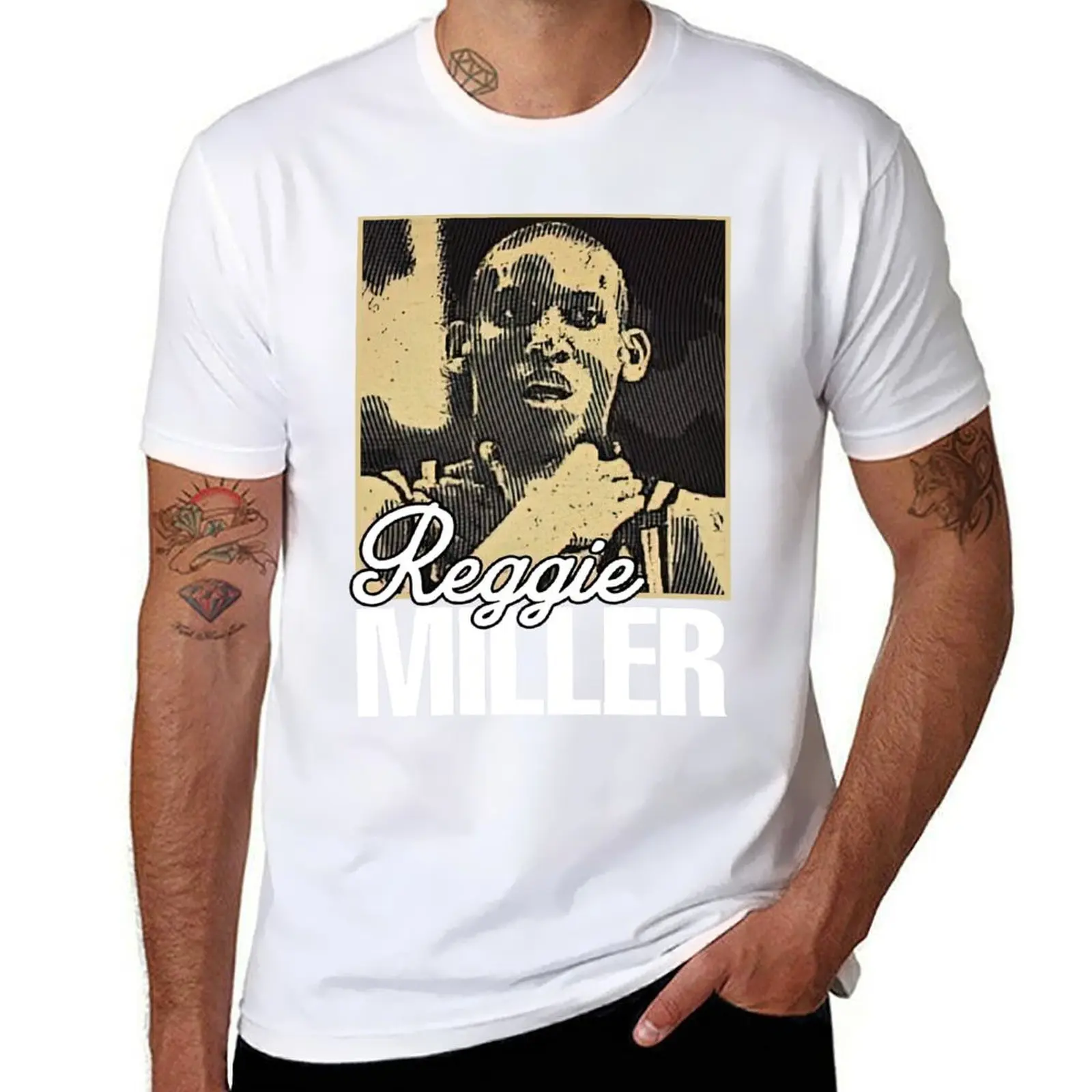

Reggie Miller An American Basketball T-Shirt t shirt for man t shirt man plain T-Shirt