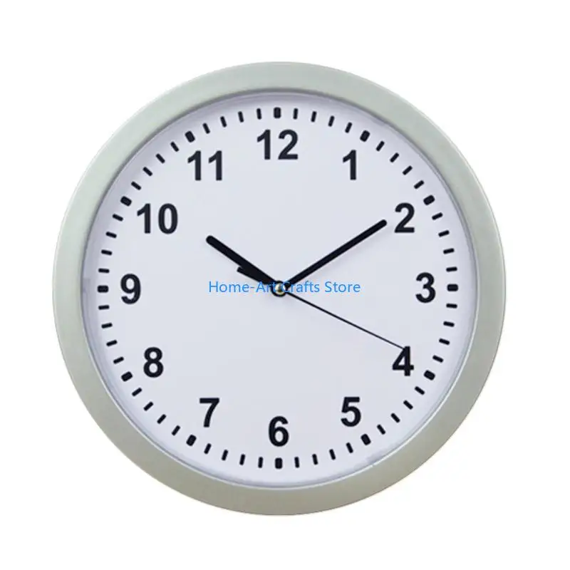 Y3NA Decorative Wall Clock Box with Hiddens Safe Jewelry and Cash Storage Container Valuables Hideaway Home Decorations