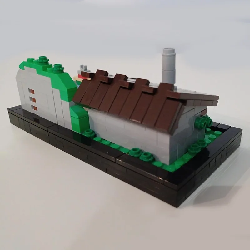 463 قطعة MOC Obelix S Quarry La Carri Re D Ob Lix نموذج اللبنات العمارة لتقوم بها بنفسك هدايا عيد الميلاد فكرة لعبة الطوب عيد ميلاد #3