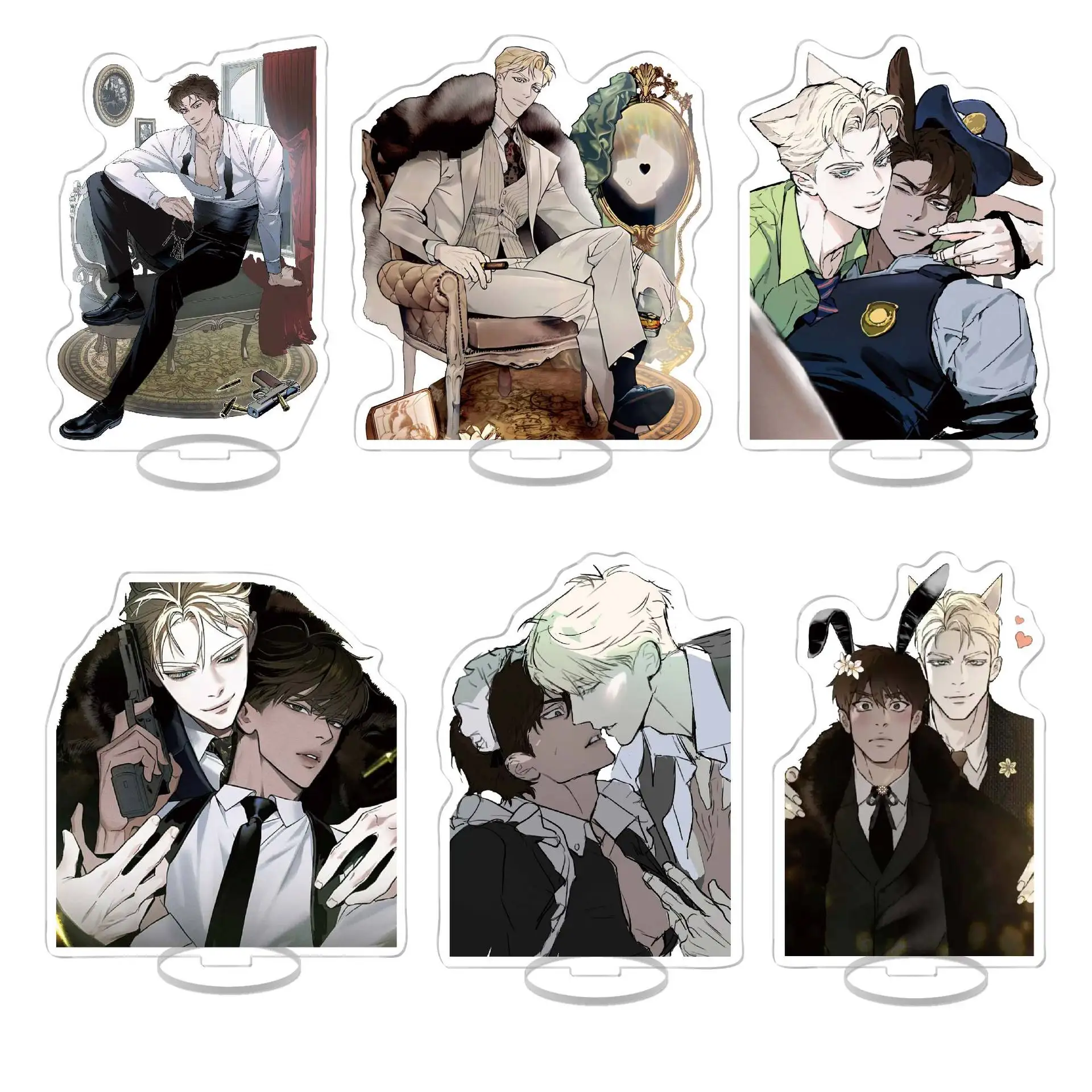 

15Cm Acrylic Standee for Codename: Anastasia Kwon Taekjoo Zenya Character Creative Standing Plates Desktop Decorations