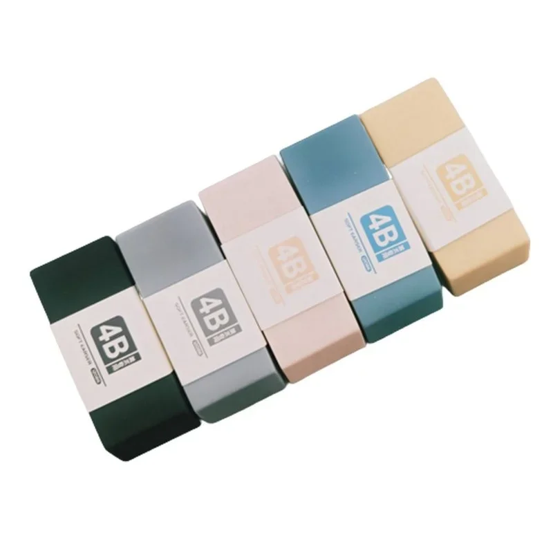 Soft Correction Supplies Leave No Marks Plasticity Sketch Pencil Eraser Stationery Supplies Art Drawing Erasers