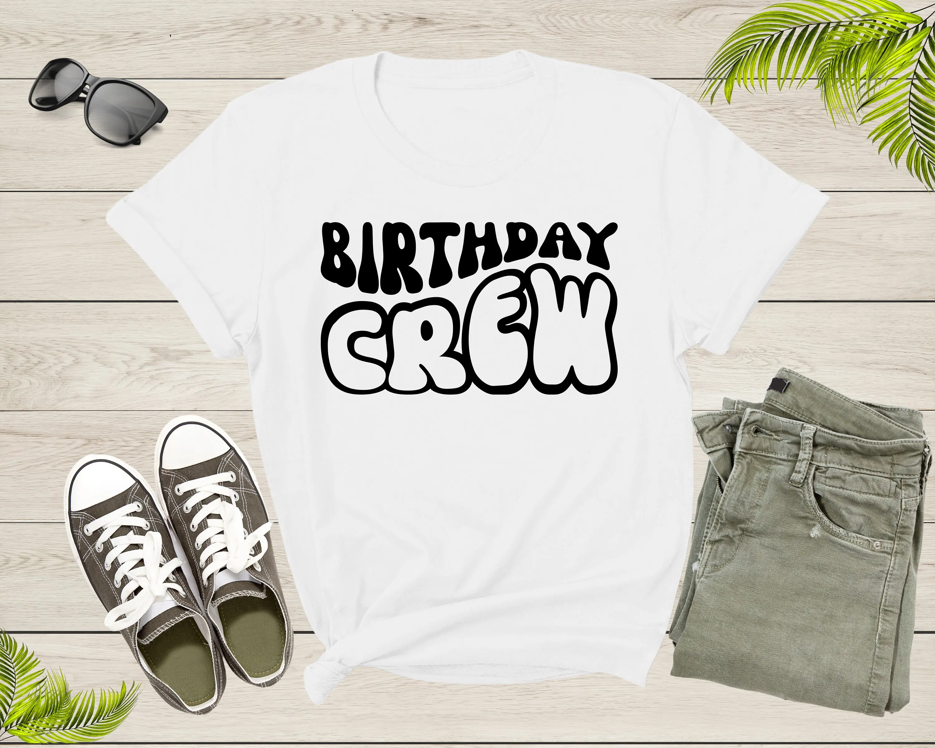 It Is My Birthday Crew Squad Boy Girl Sister Brother T Shirt Present For Kids Boys Girls