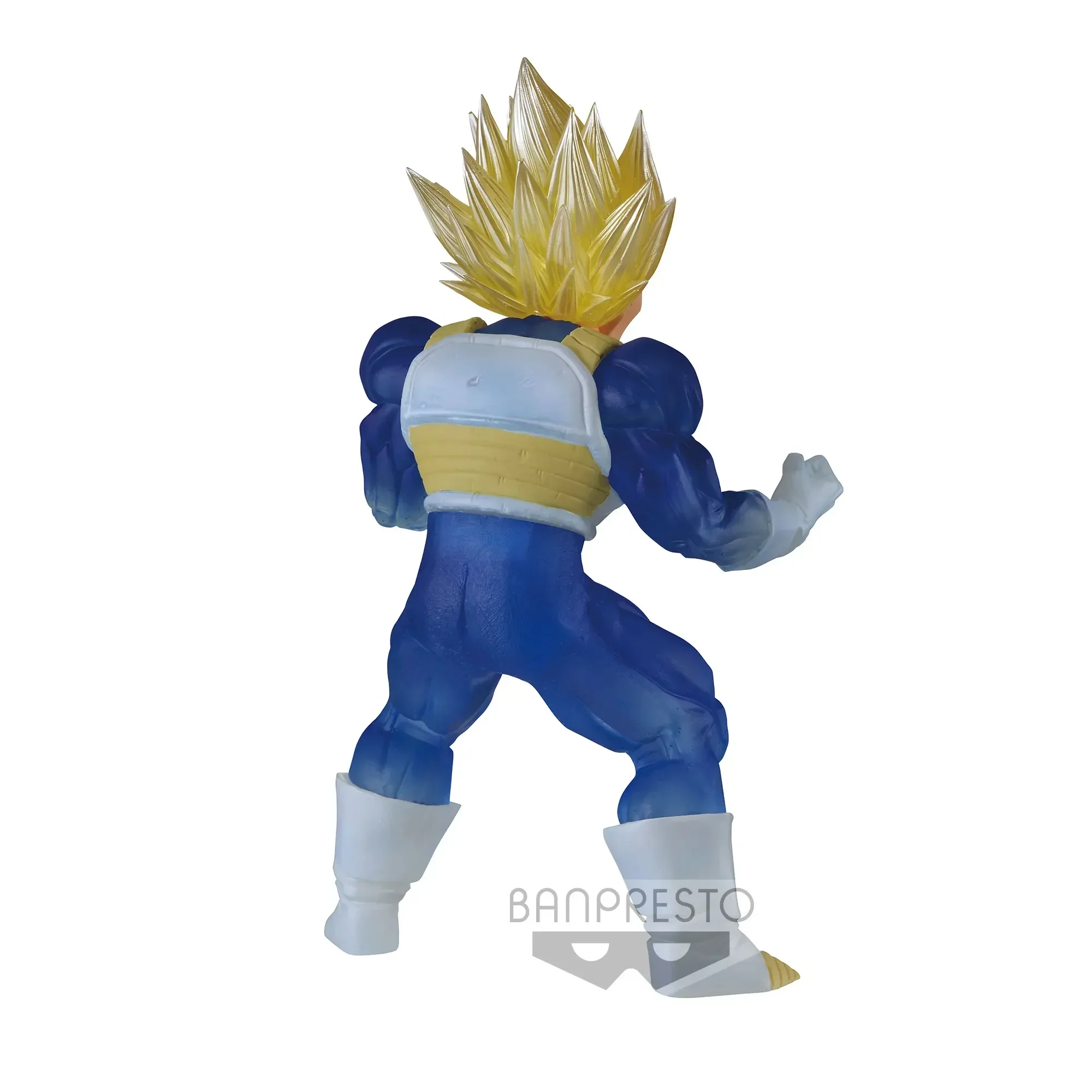 Bandai Original Banpresto Anime Dragon Ball Z claro Vegeta PVC modelo de figuras de acción juguete coleccionable regalo de cumpleaños de Navidad