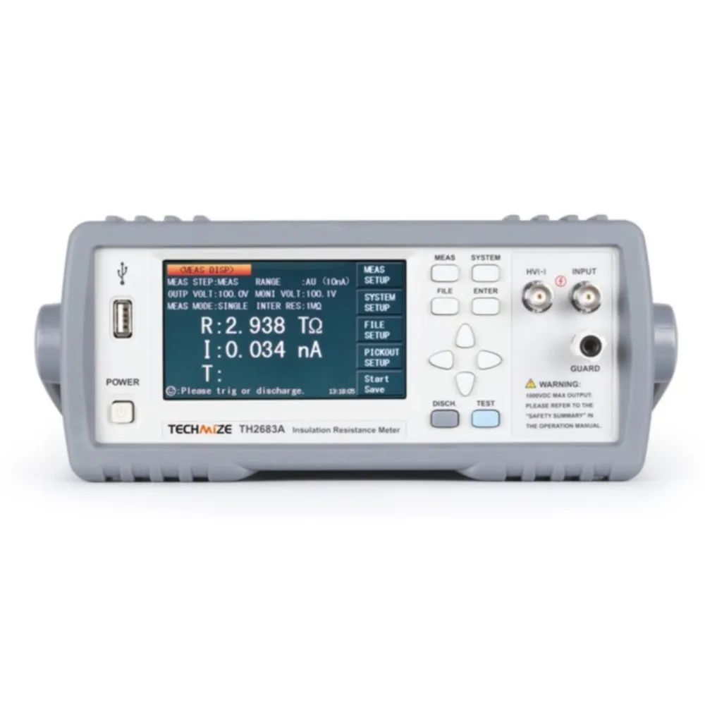 

TH2683A High Precision Insulation Resistance Tester/Mega Ohm Meter