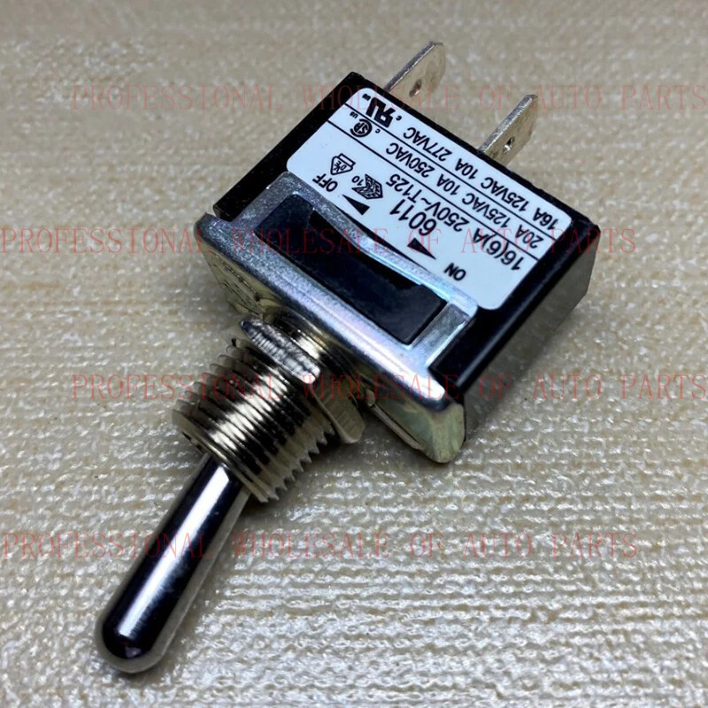 V+ 2PCS NEW For CHILY 6011 20A 2-Speed, 2-PIN Toggle Switch