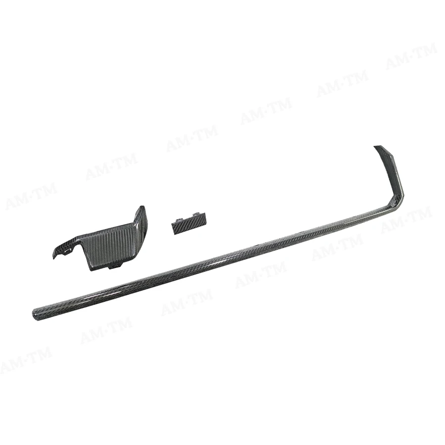 

For BMW 3 4 Series G80 M3 G82 M4 2021-2023 Dry Carbon Fiber Rear Bumper Strip Diffuser Lip Spoiler Body kit