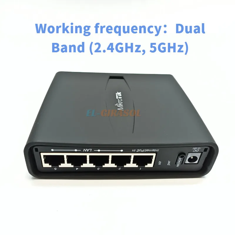 MikroTik hAP ac2 2.4&5G Wifi with Five Gigabit Ethernet ports 10/100/1000M RBD52G-5HacD2HnD-TC Dual-concurrent Access Point FTTH