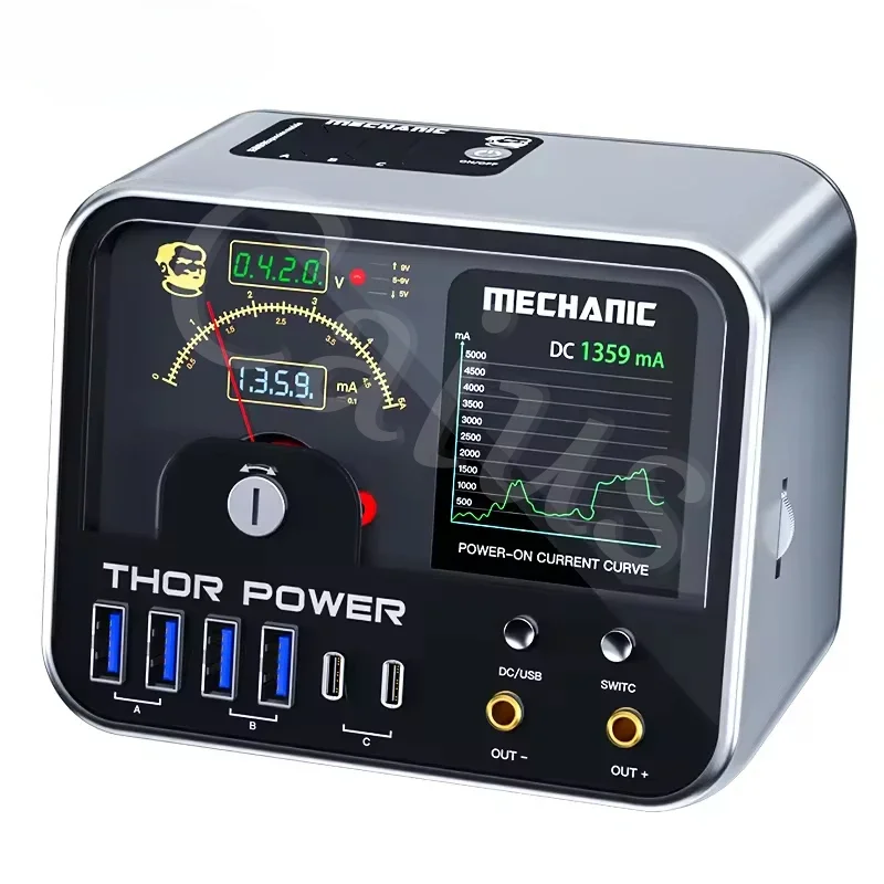 MECHANIC Thor Power Adjustable DC Regulated Power Supply Expansion Interface Intelligent IoT Digital Diagnostic Power Supply