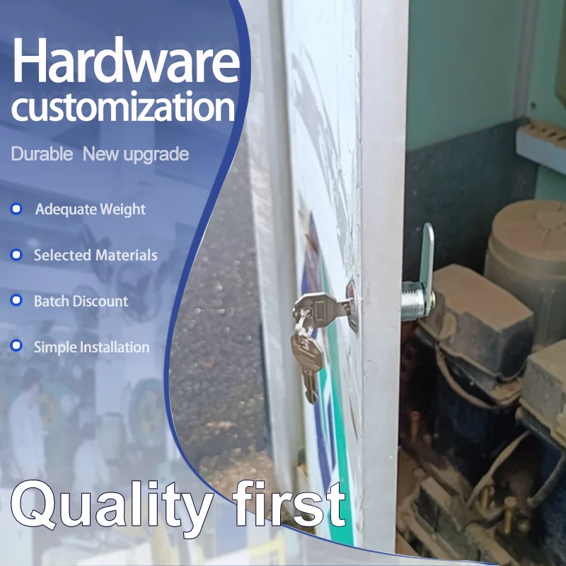 

Цилиндрический треугольный замок из цинкового сплава, вращение на 180 градусов, подходит для электронных дверей шкафа промышленного оборудования