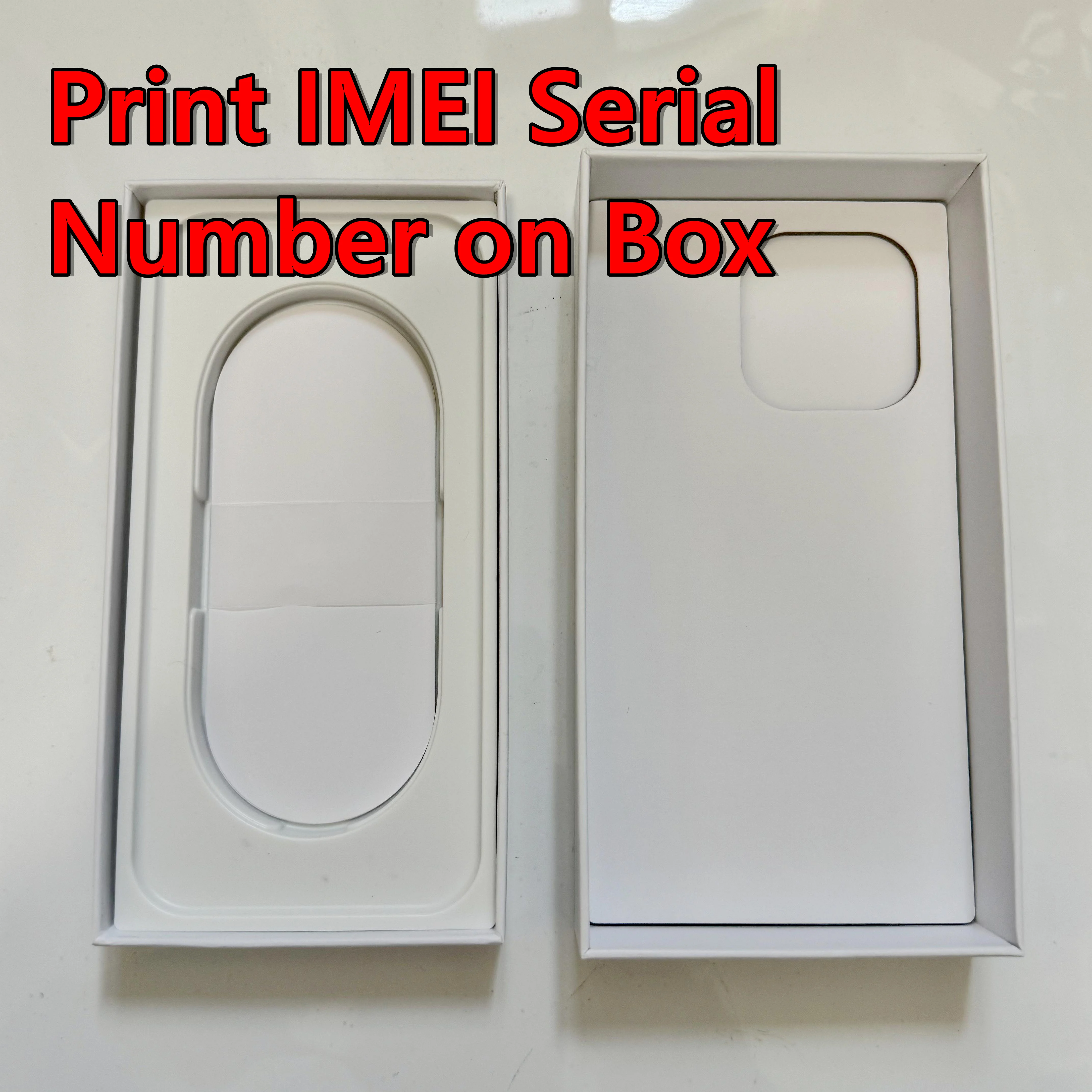 

Печать последовательного номера IMEI EID на коробке для телефона 13, 14, 15, 16 pro Max — настраиваемая служба маркировки продуктов