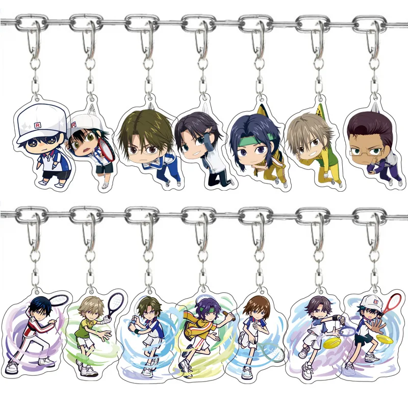 The Prince Of Tennis Fuji Shusuke Echizen Ryoma Atobe Keigo Acrylic Figure Display Keychain Pendant Friends Girl Gift Choice
