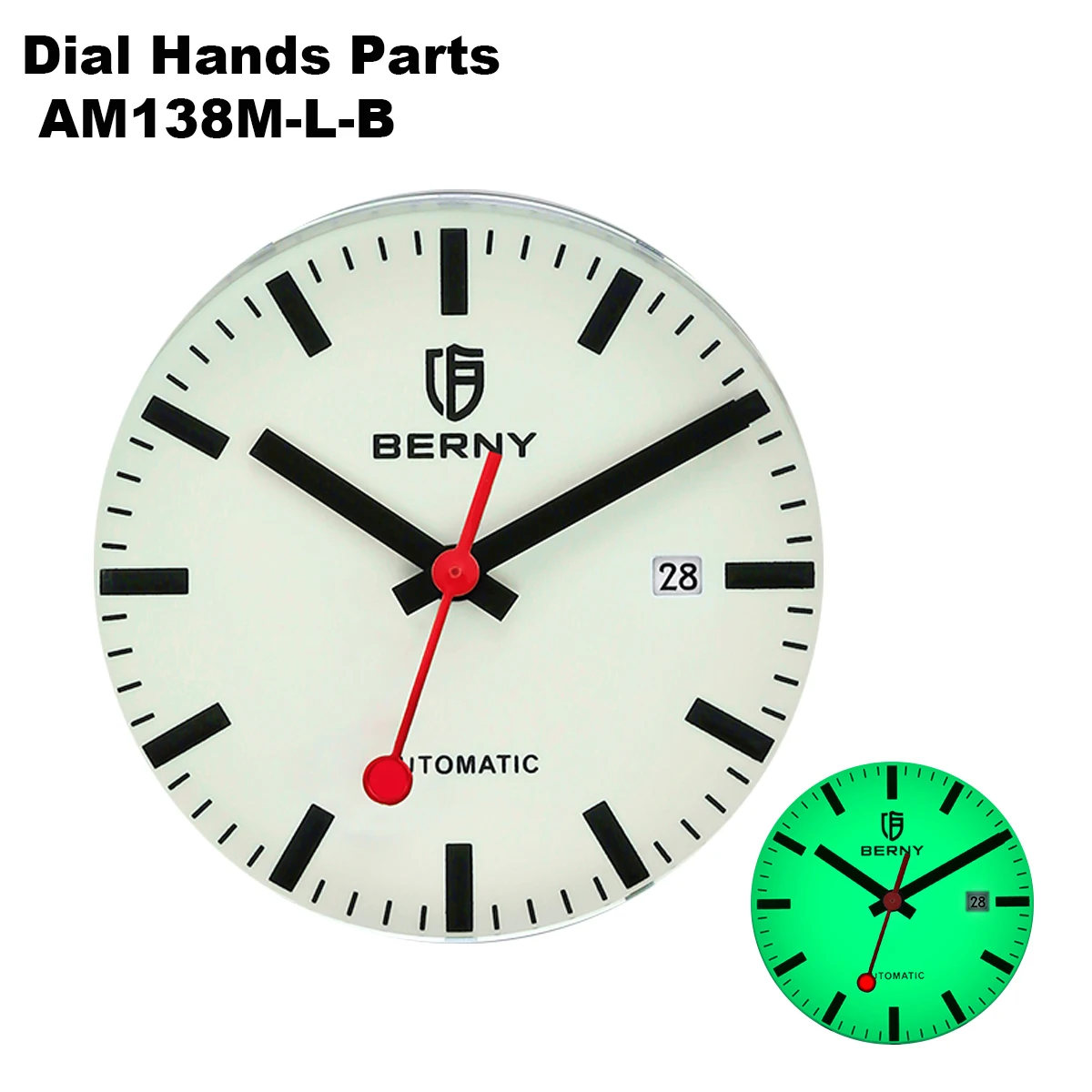 

BERNY Watch Dial&Hands Part for BERNY AM138M