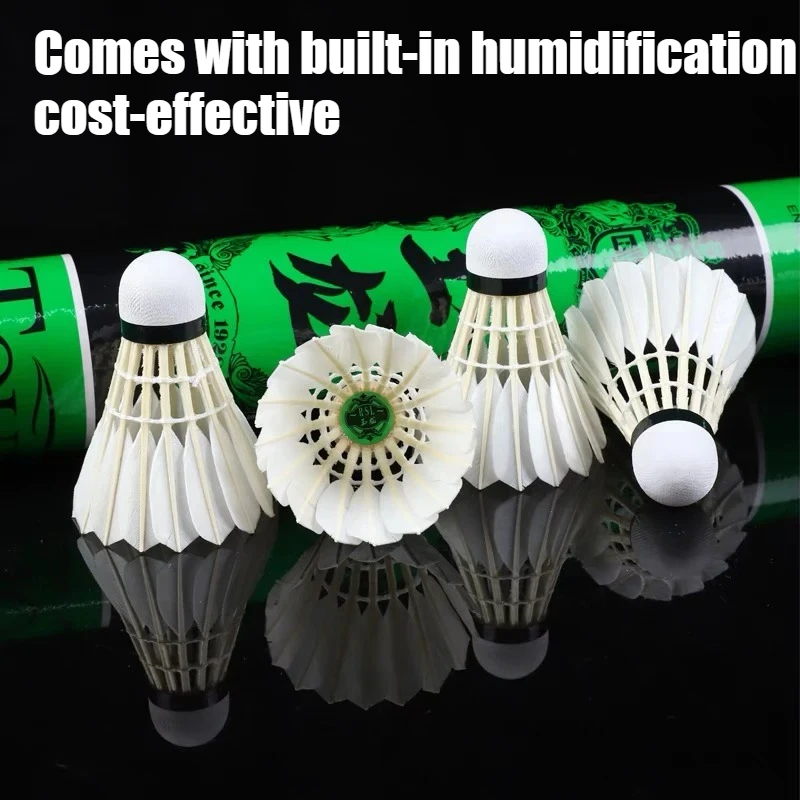 

1 туба воланов RSL DRAGON для бадминтона, профессиональные турнирные воланы из гусиного пера