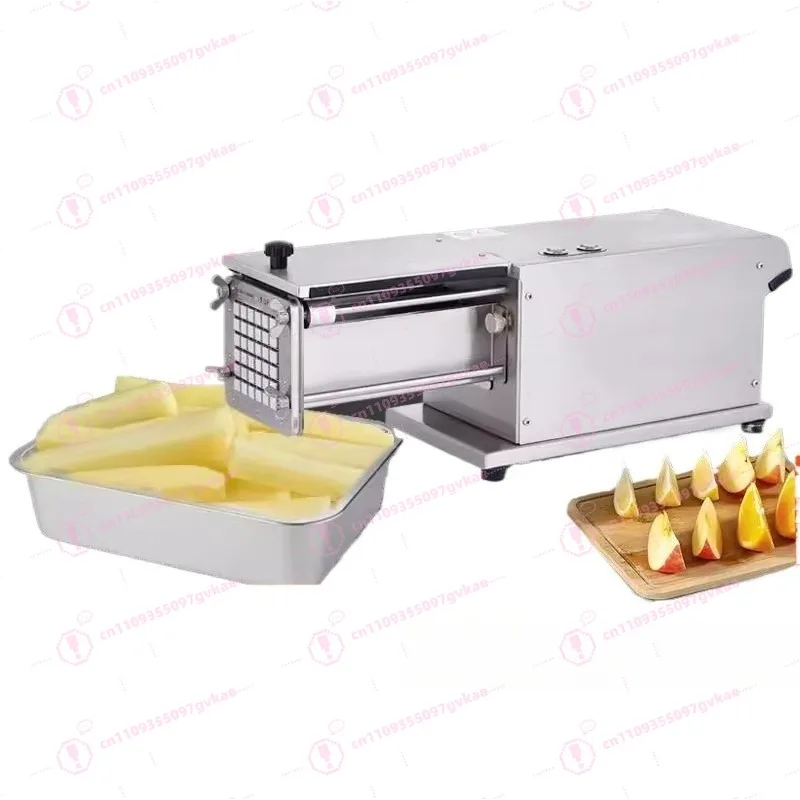 

Commercial Automatic Electric Potato Strip Cutting Machine Cucumber Radish Sweet Potato Eggplant French Fries Strips Cutter