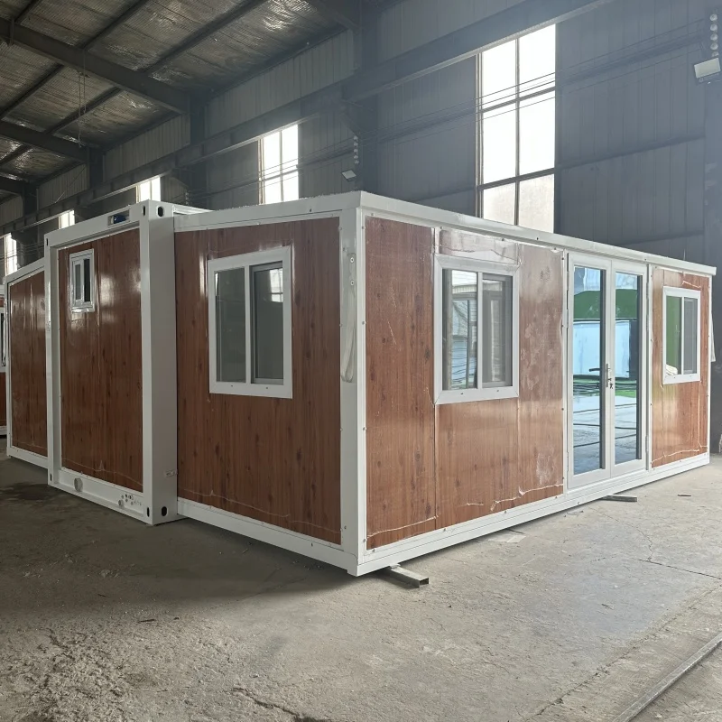 

20Ft 40Ft Tiny House Garden Rooms High Cube Expandable Container House Foldable Prefab Mobile Home Steel Warehouse Barn