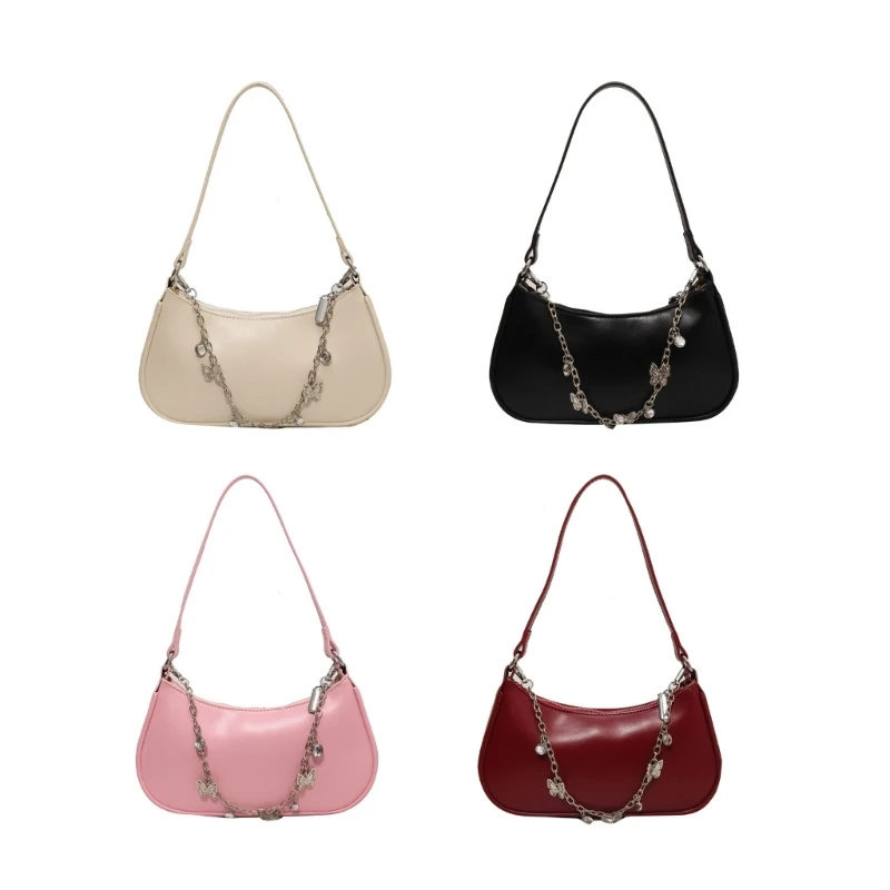 

Versatile and Durable PU Underarm Bag Chain Bags for Women Must Have Accessory 066F