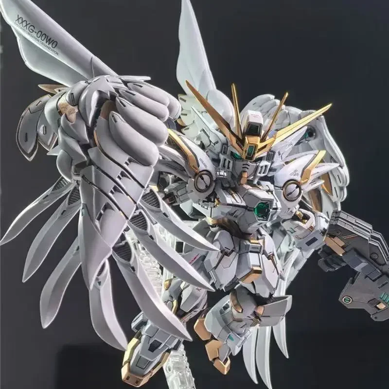 Gl Mgsd Wing  Zero Ew Snow White Model Kit  1/100 Scale High Grade Toy Action Figure Plastic Model Kits Toys Action Figures Gift