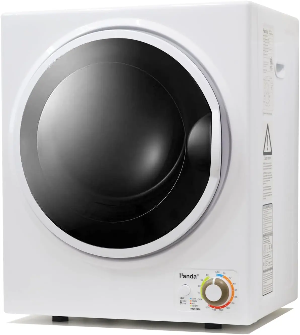 Sèche-linge électrique compact et portable avec baignoire en acier inoxydable, 110V, 850W, neuf, taille d'appartement 1.5 pieds