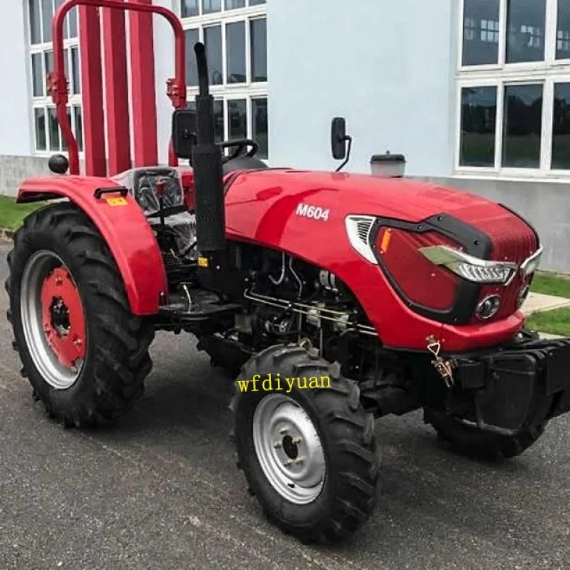 China-Made:70hp 4x4 ac Cabine, Trator, Agrícola, Trator Motor Diesel