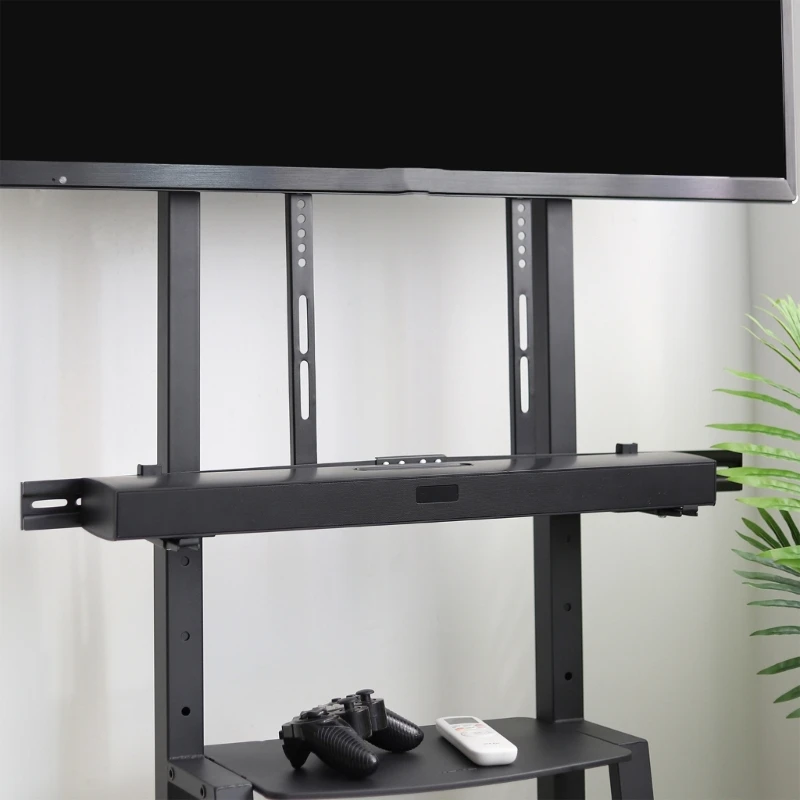 K0EA Adjustable Soundbar Bracket Made Of Steel for VESA 800x400mm TVs Easy Setup