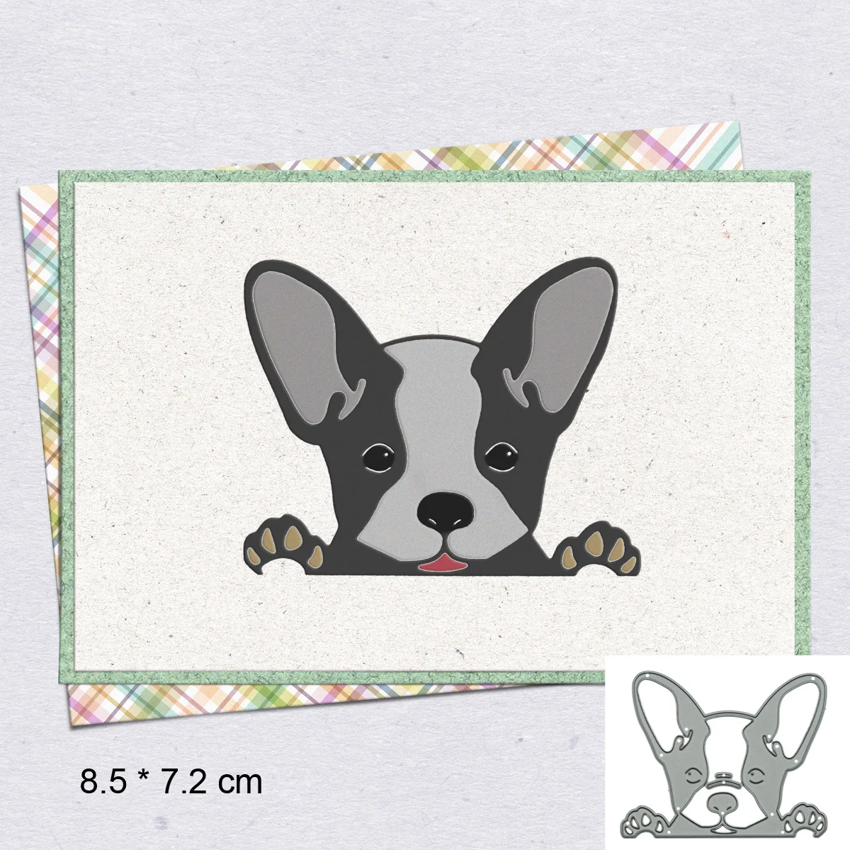 

Dogs Metal Die Cuts For Scrapbooking French Bulldog Border Collie Pattern Cutter Stencil Handmade Greeting Card Clipart Decor