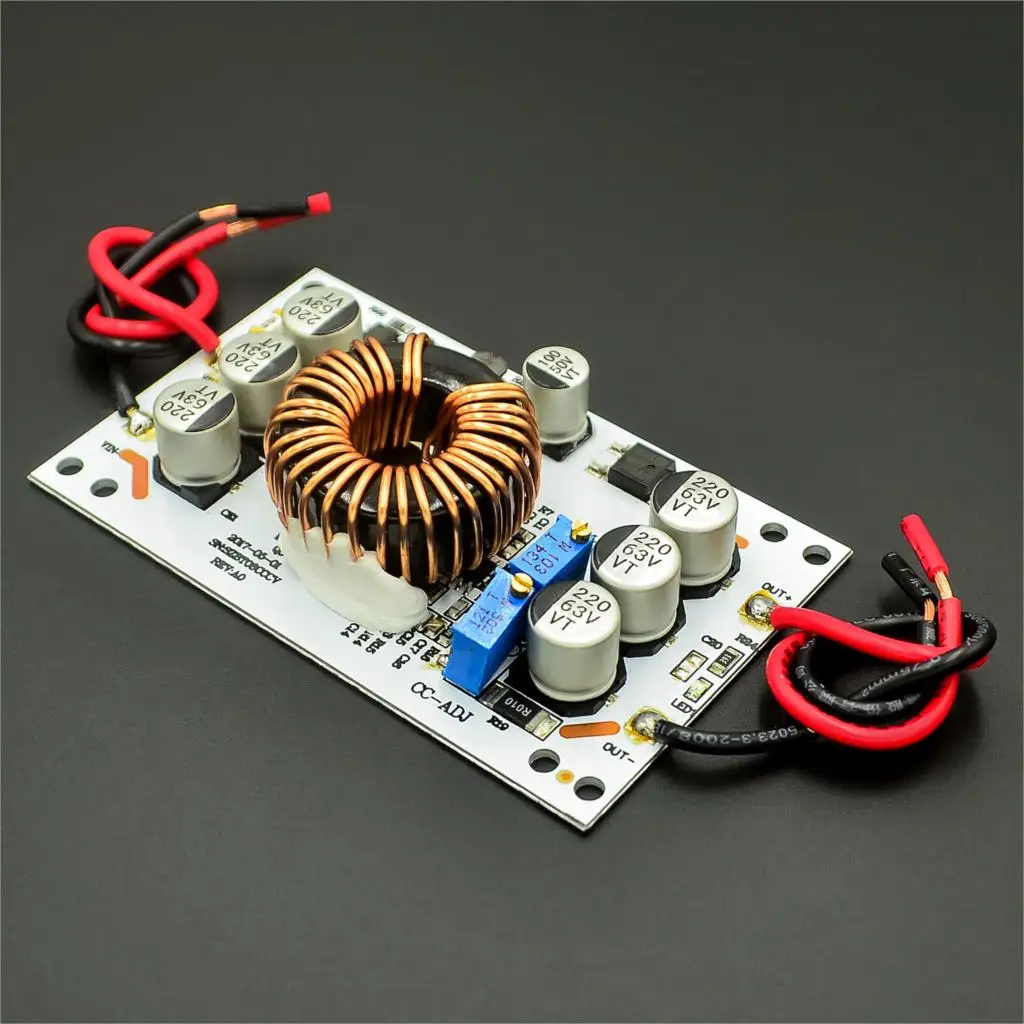 600W Aluminum Plate DC-DC Boost Converter Adjustable 10A Step Up Constant Current Power Supply Module Led Driver For Arduino