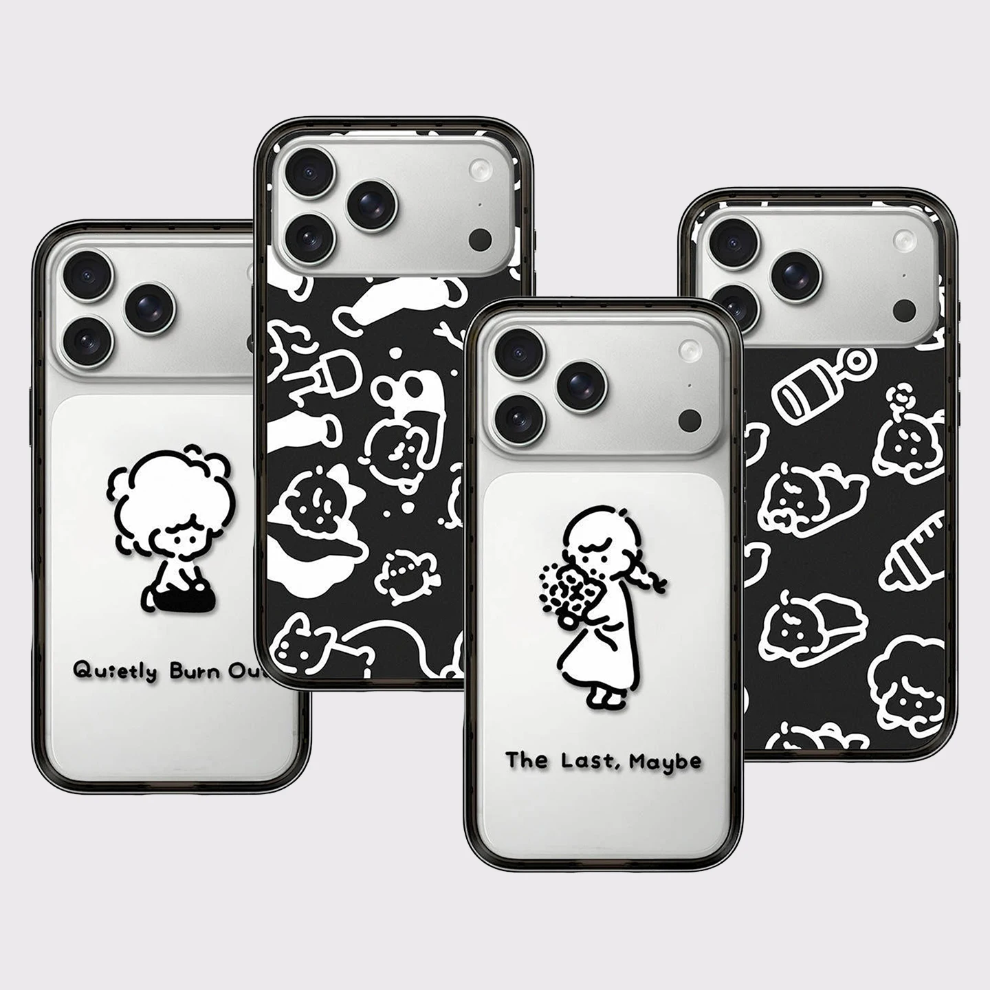 

Cartoon Party Puppies Compact Acrylic Border Magnetic Phone Cover for IPhone 13 14 15 16 17 Pro Max Case for IPhone Air