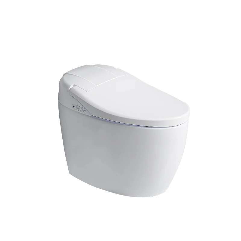 Ergonomic Smart Toilet Upgrade Dual Mode Fully Automatic Flip Electric Toilet No Water Pressure Limit