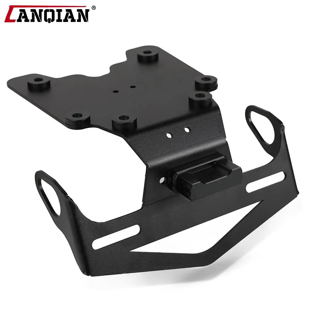 

For Yamaha TX690Z XTZ690 XTZ700 XT700Z Tenere 700 Rally T7 2019 2020 2021 Rear License Plate Frame Holder Bracket with LED Light