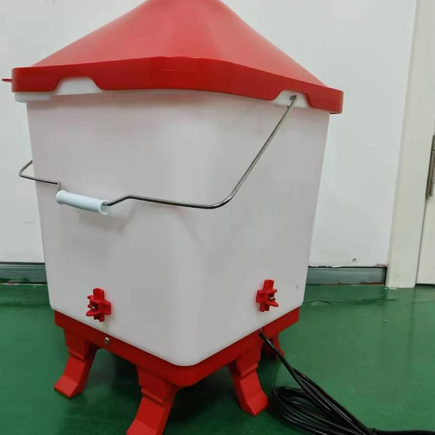 

Adjustable Leg Chicken Drinker Waterer Lager Capacity Automatic Animal Drinkers