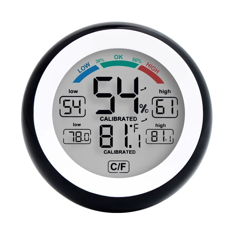 Electronic Thermometer Household Indoor Accurate Creative Hygrometer Digital Display High Precision Humidity Meter
