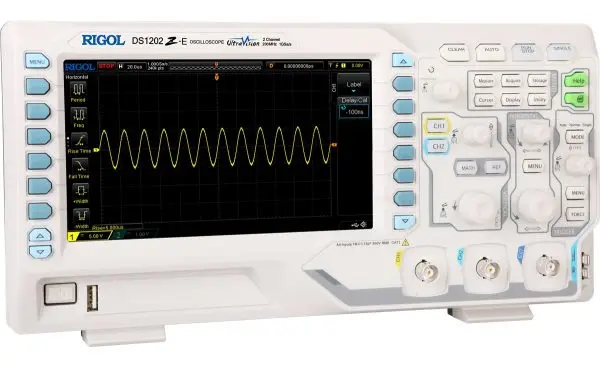 Oscyloskop cyfrowy Rigol DS1102Z-E 2CH, 100MHz, DS1202Z-E 2CH, 200MHz, 1GSa/s, 24Mpts