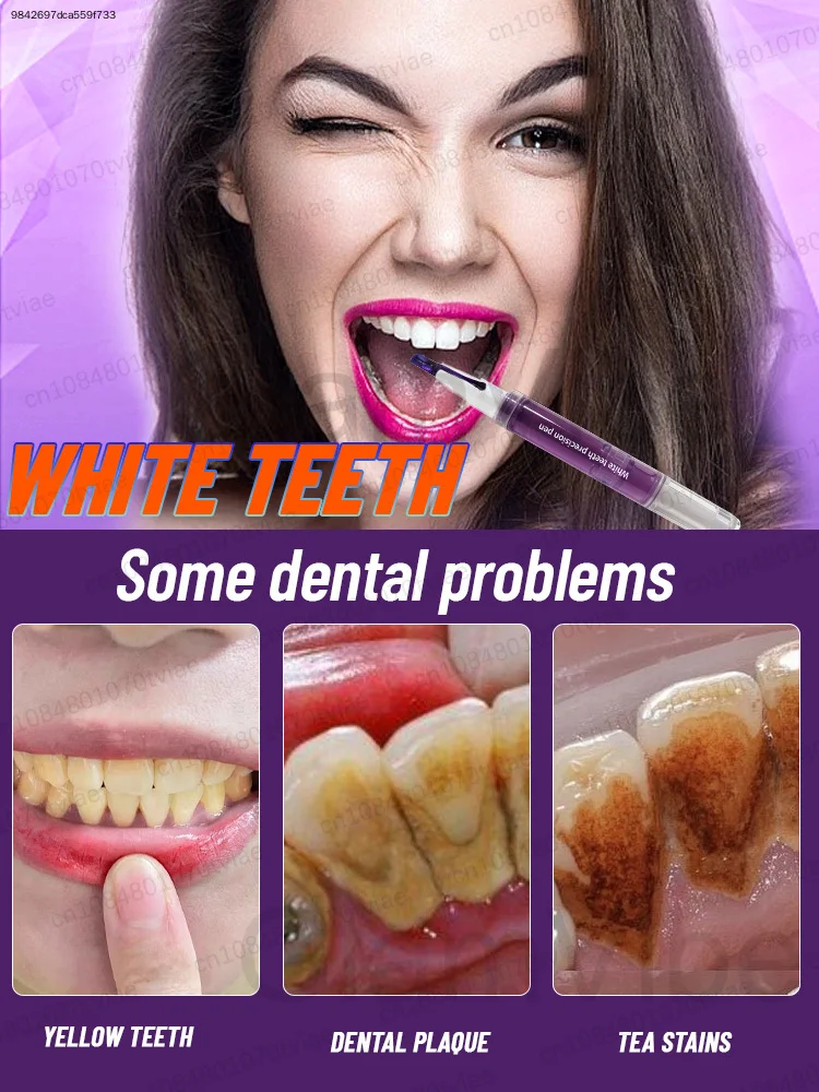 Say Goodbye to Yellow Teeth! Restores natural tooth color in 7 days; coffee and tobacco stains are easily removed with a single