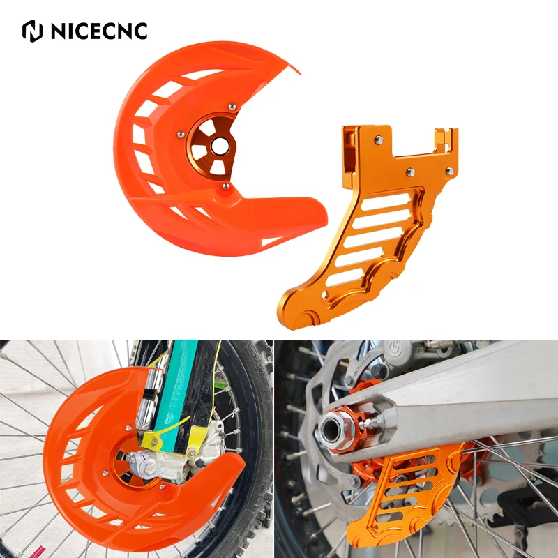 

NICECNC For KTM TPi EXC 300 2016-2023 Front Rear Brake Disc Guard EXC-F 350 EXC-F 450 SX 125 SXF 450 XC XCF XCW 500 SIX DAYS