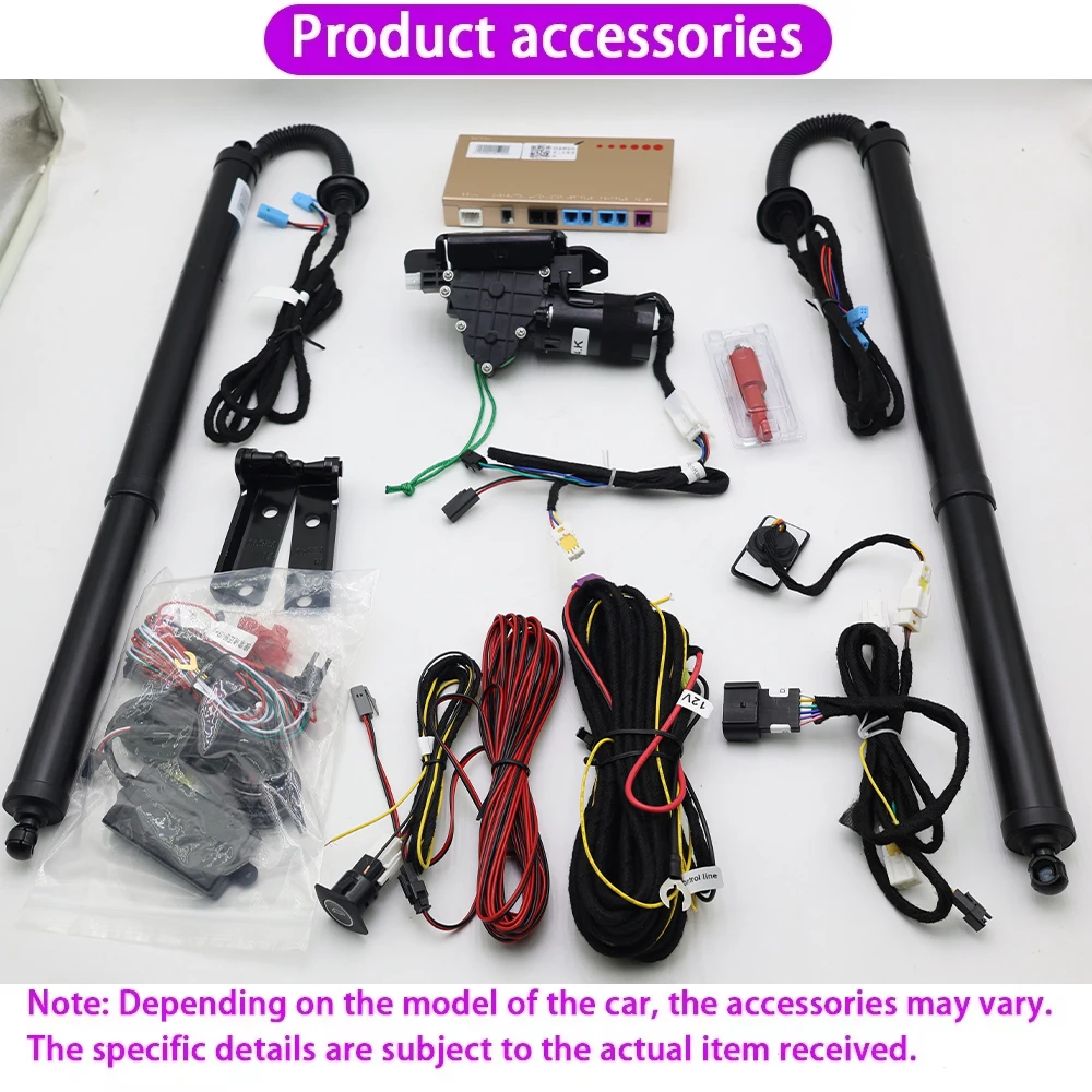 ZJCGO لكيا موهافي بوريغو HM2 2019-2024 تعمل بالطاقة الكهربائية الباب الخلفي قوة رفع نظام الباب الخلفي التلقائي مع مستشعر القدم #6