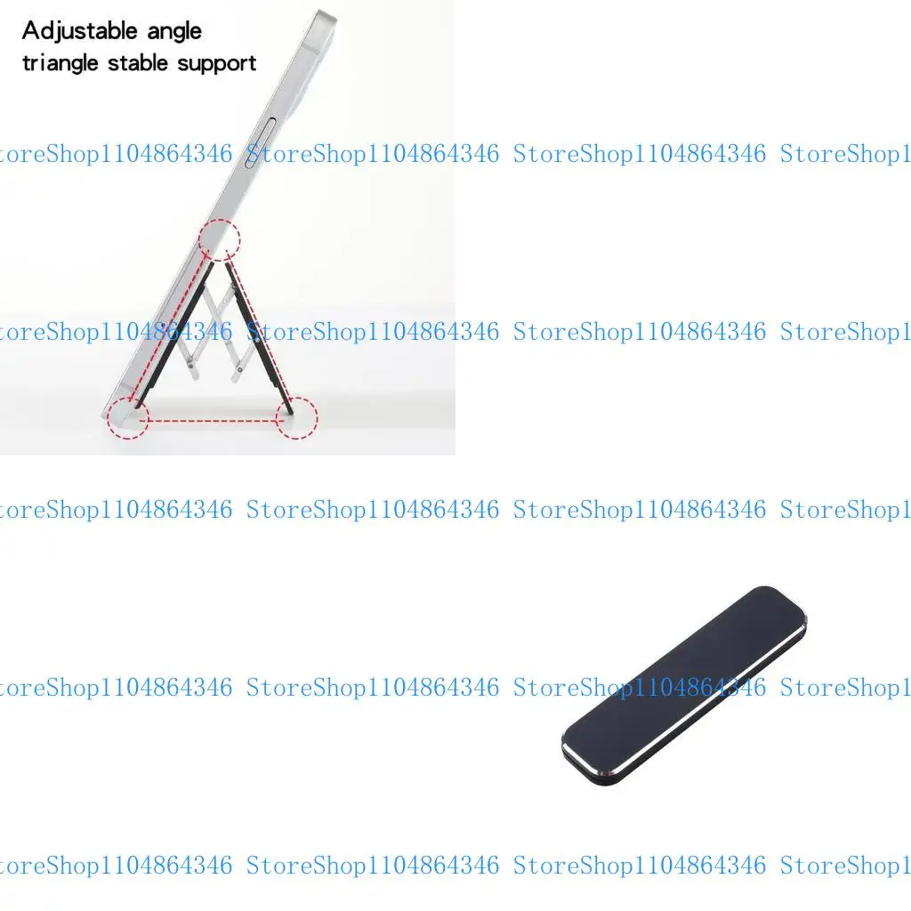 5ASD Tabella pieghevole portatile Supporto per cellulare Supporto in alluminio supporto desktop per staffa per smartphone
