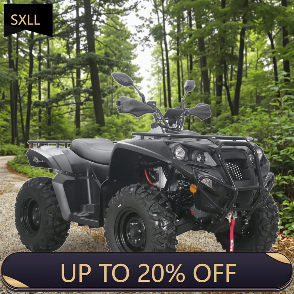 

Электрический внедорожный квадроцикл SXLL 72V 150ah 10кВт с полным приводом и литиевым аккумулятором