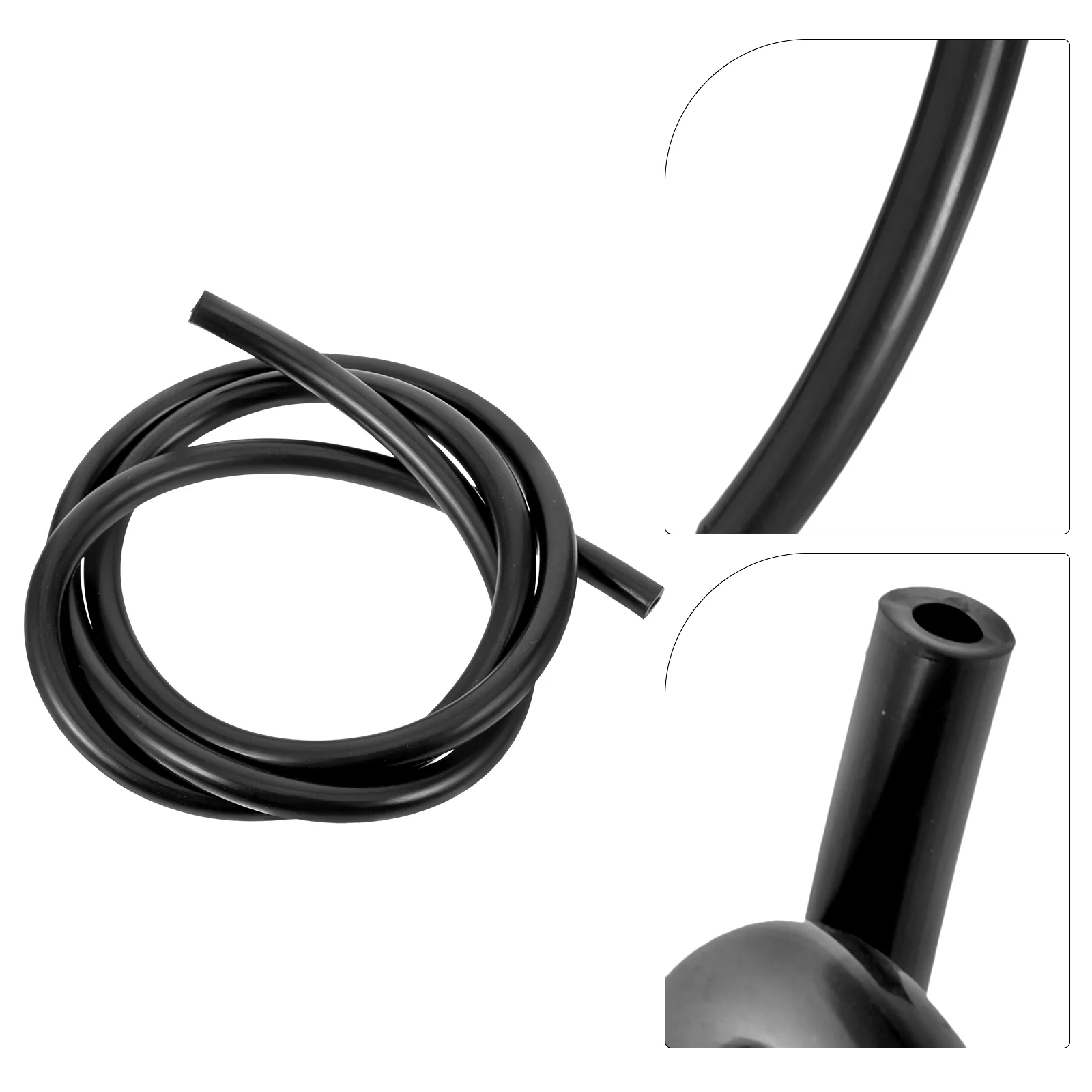 Stethoscope Hose Extension Tube Latex Rubber Tubing Replacement for Pipes Natural Adapter
