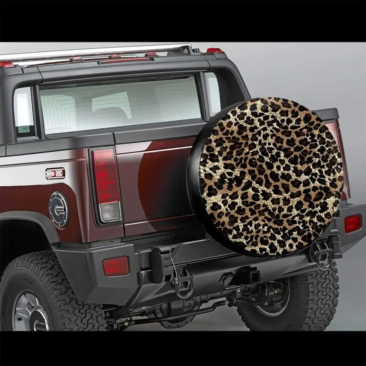 Kiuloam Hipster Leopard Cheetah Print Animal Spare Tire COVER CAR Polyester Universal Sunscreen Waterproof Wheel COVER CARs