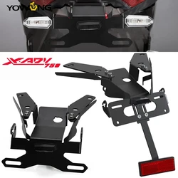 FOR HONDA XADV 750 2021 2022 2023 2024 XADV 750 Motorcycle License Plate Holder Bracket Rear Tail Tidy Fender Eliminator Kit