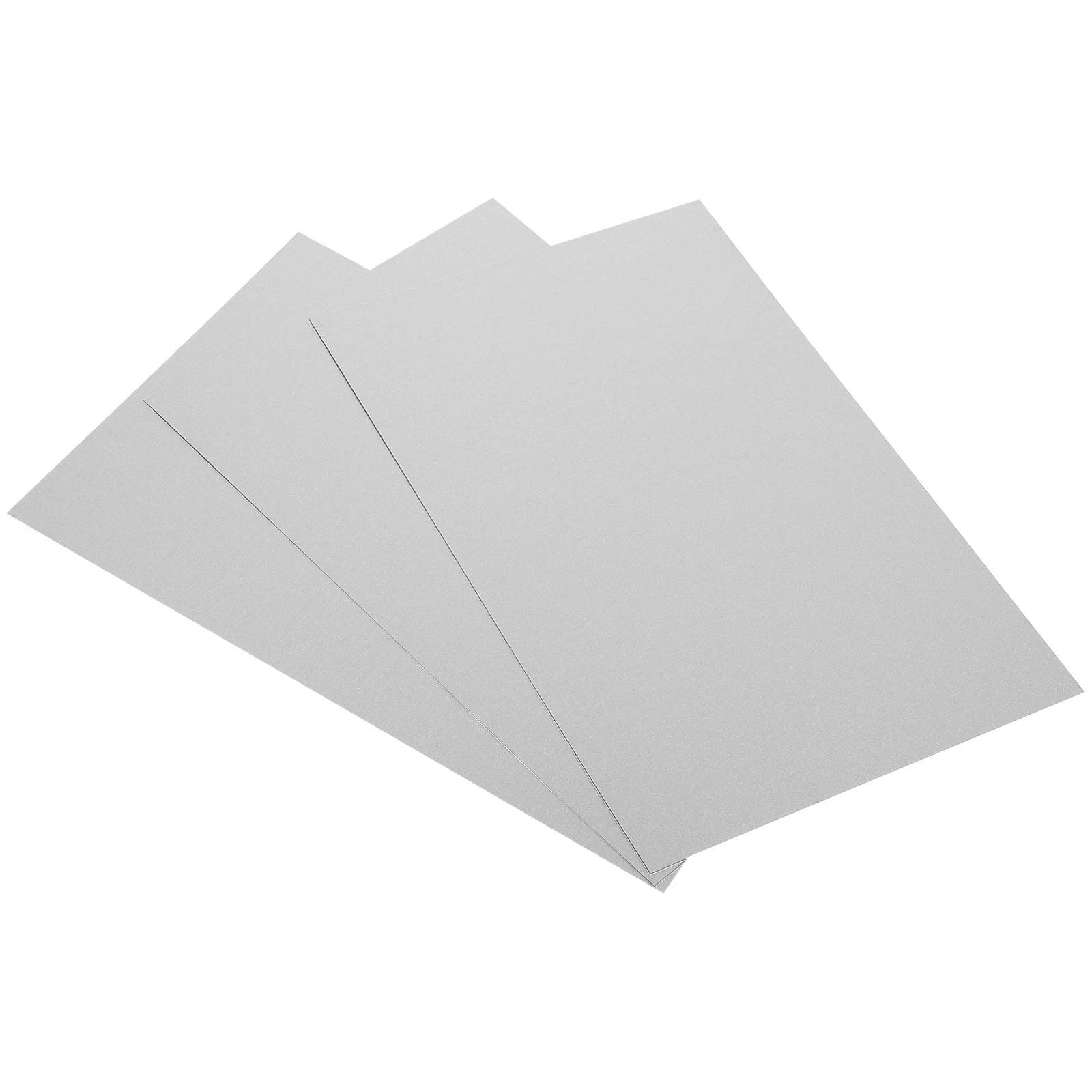 

3 Pcs 20x30cm Pearl Silver Sublimation Metal Blanks Photo Sign Sheets DIY Craft Material Clear Color Long Lasting Gifts