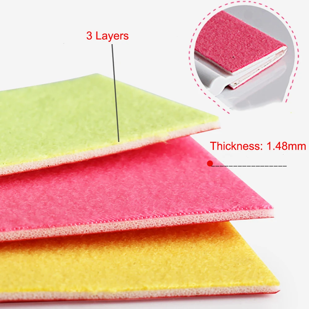 TOFAR 15M 3 Layers Fabric Felt Cloth Edge for Window Tint Squeegee Vinyl Car Wrap No Scratch Self Adhesive Protect Buffer Tape