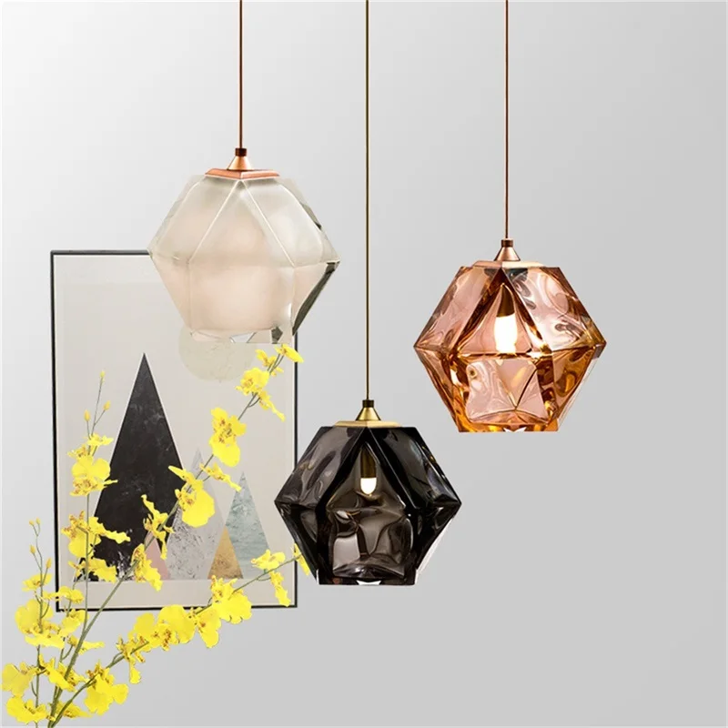 TEMAR Nordic Creative Pendant Light Modern Ball Shape LED Lamp Fixture Decorative For Home Living Room