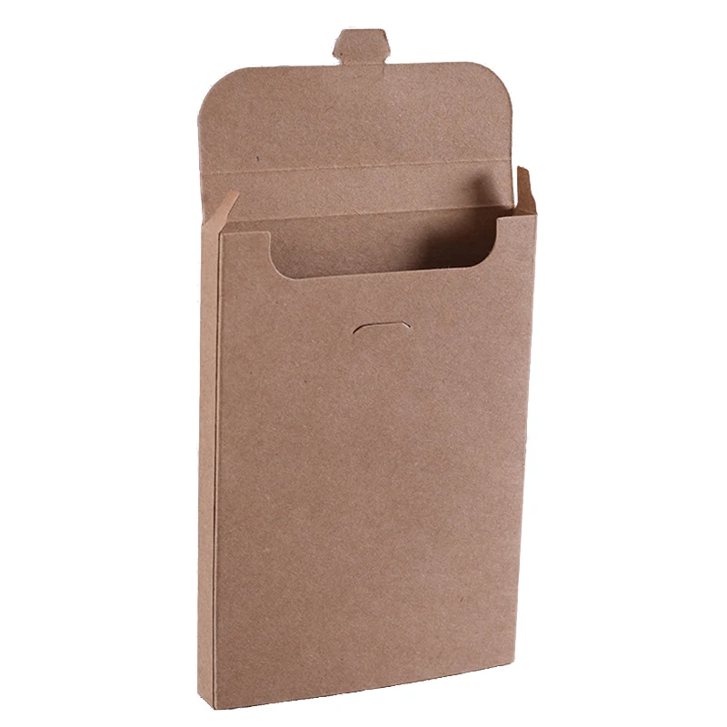 50Pcs/Lot 3 Colors Kraft Paper Cardboard Envelope Bag Wedding Invitation Cards Packaging Box Photo Postcard Envelope Gift Boxes