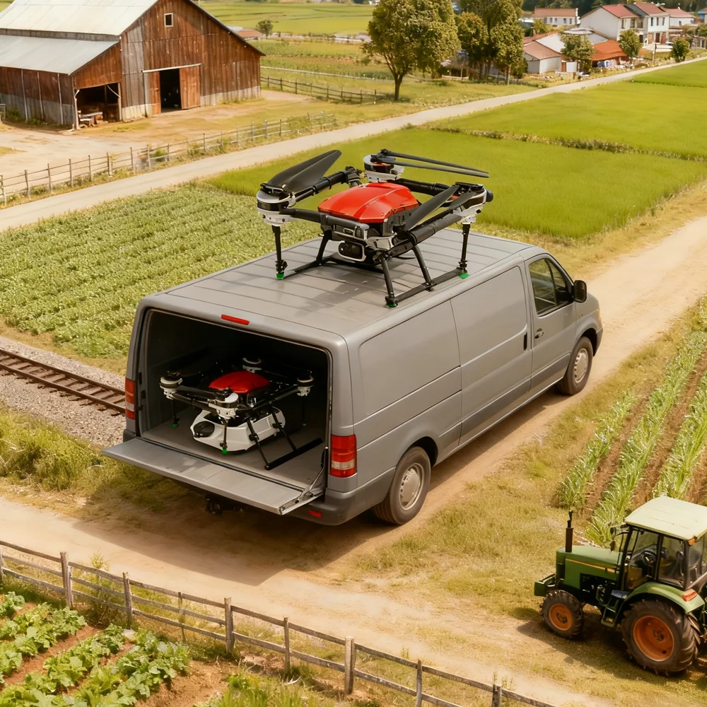 

EFT E420P 20L 20kg Agricultural spray frame kit four-axis Folding Quadcopter with Hobbywing X9 plus power system