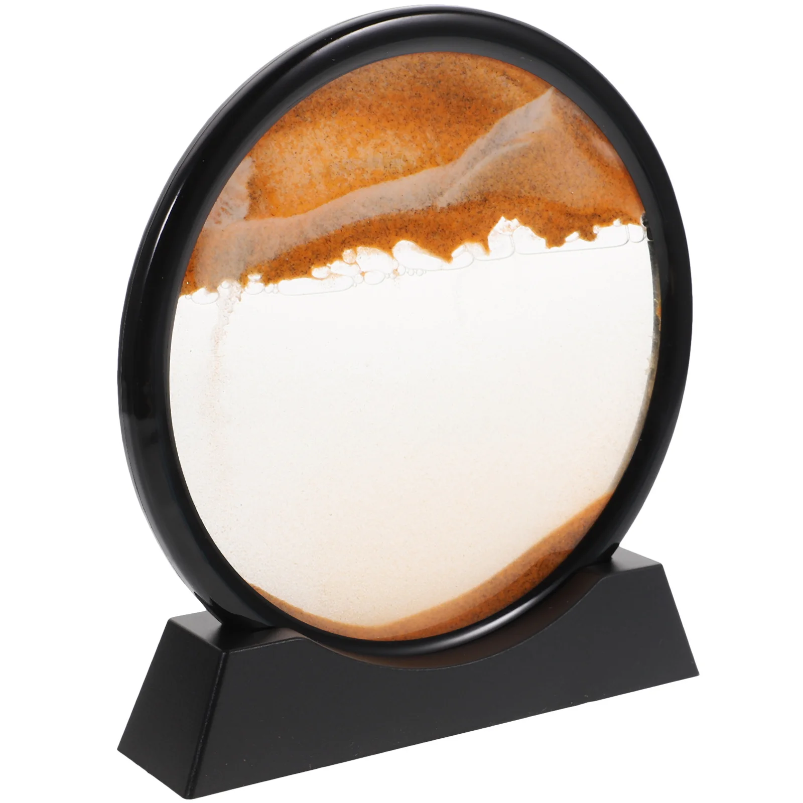 3D Sand Painting Hourglass Moving Sand Art Desktop Decor For Study Room Office Home Shelf Table Landscape