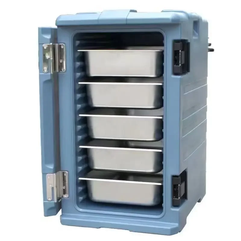 Self-heating commercial stall delivery large-capacity steamed buns old-fashioned mobile incubator canteen vertical